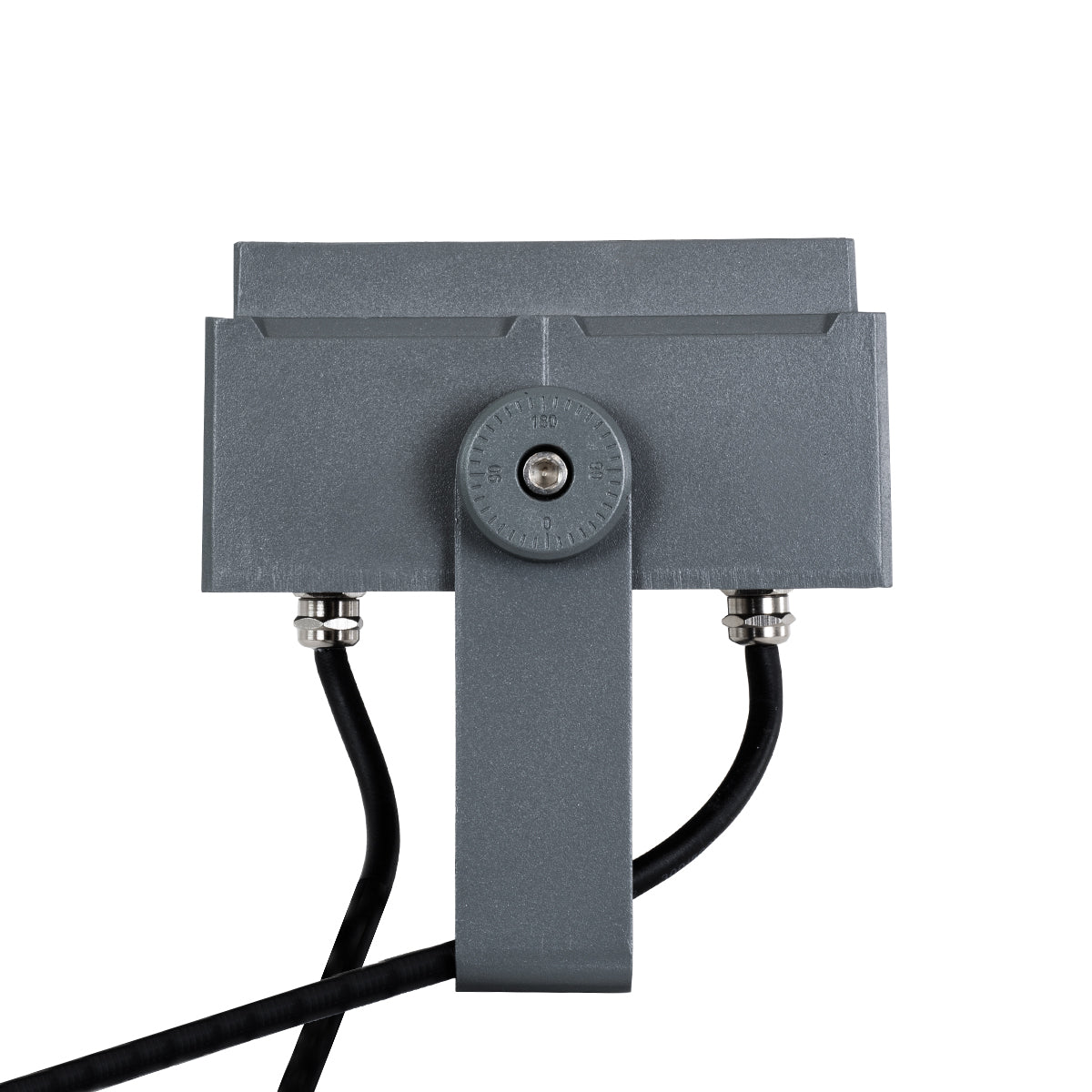 GloboStar® FLOOD-TINY 90370 Προβολέας Wall Washer για Φωτισμό Κτιρίων LED 27W 2295lm 3° DC 24V Αδιάβροχο IP65 L13.8 x W16.4 x H7cm RGBW DMX512 - Γκρι Ανθρακί - 3 Years Warranty - ledmania.gr