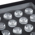 GloboStar® FLOOD-TINY 90370 Προβολέας Wall Washer για Φωτισμό Κτιρίων LED 27W 2295lm 3° DC 24V Αδιάβροχο IP65 L13.8 x W16.4 x H7cm RGBW DMX512 - Γκρι Ανθρακί - 3 Years Warranty - ledmania.gr