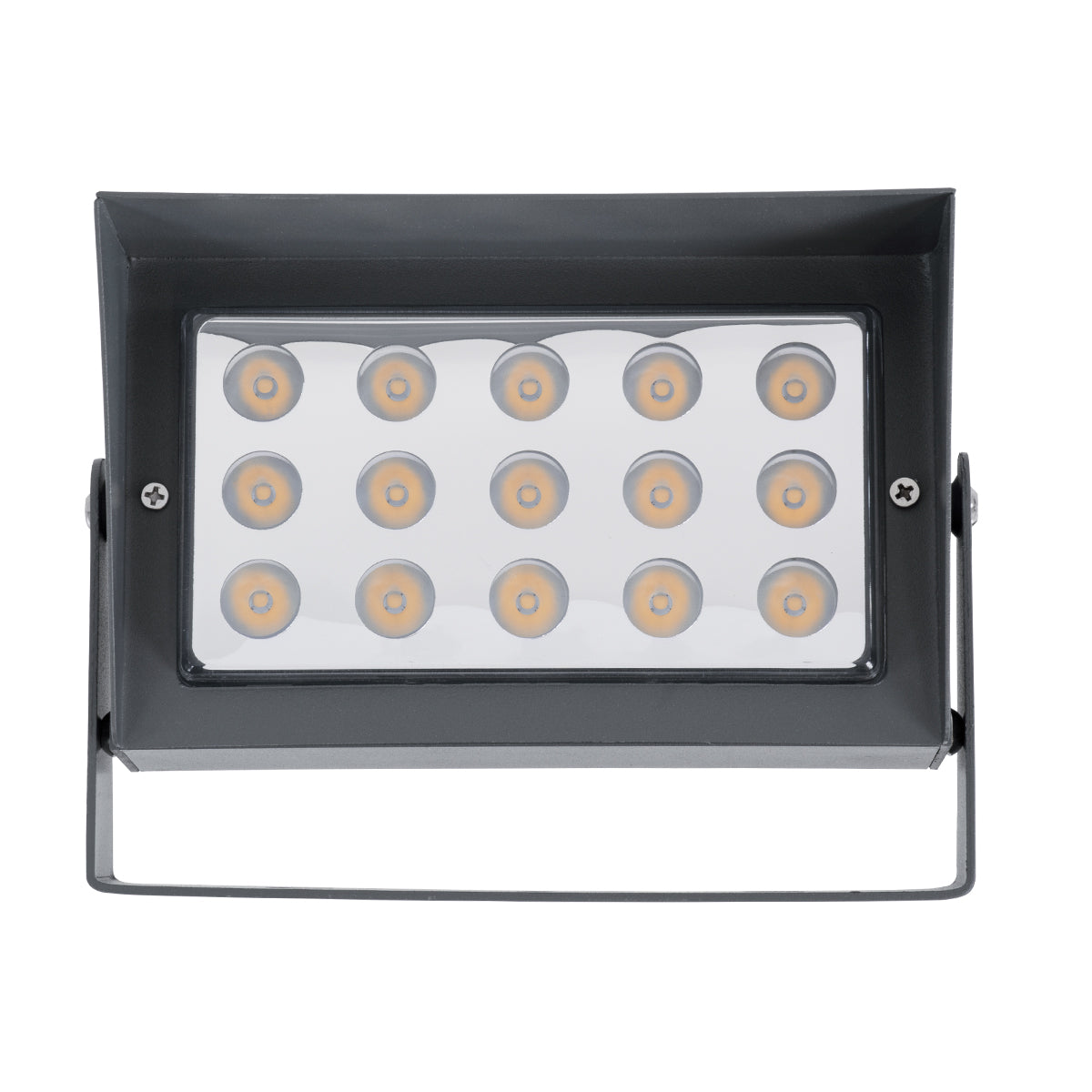 GloboStar® FLOOD-KAMY 90371 Προβολέας Wall Washer με Αντιθαμβωτική Γρίλια για Φωτισμό Κτιρίων LED 30W 2550lm 5° DC 24V Αδιάβροχο IP65 L19.5 x W10.7 x H9.5cm Αρχιτεκτονικό Πορτοκαλί 2200K - Γκρι Ανθρακί - 3 Years Warranty - ledmania.gr