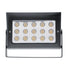 GloboStar® FLOOD-KAMY 90372 Προβολέας Wall Washer με Αντιθαμβωτική Γρίλια για Φωτισμό Κτιρίων LED 30W 2700lm 5° DC 24V Αδιάβροχο IP65 L19.5 x W10.7 x H9.5cm Θερμό Λευκό 3000K - Γκρι Ανθρακί - 3 Years Warranty - ledmania.gr