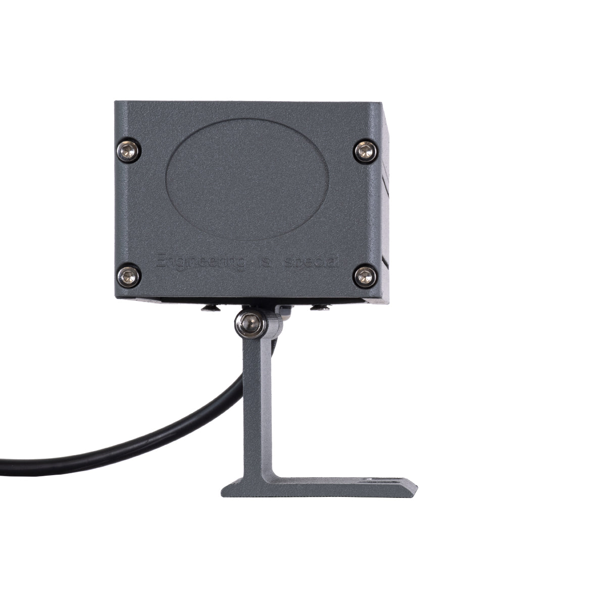 GloboStar® FLOOD-DANY 90374 Προβολέας Wall Washer για Φωτισμό Κτιρίων LED 24W 2040lm 5° DC 24V Αδιάβροχο IP65 L16 x W9.5 x H7.5cm Αρχιτεκτονικό Πορτοκαλί 2200K - Γκρι Ανθρακί - 3 Years Warranty - ledmania.gr