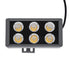 GloboStar® FLOOD-DANY 90375 Προβολέας Wall Washer για Φωτισμό Κτιρίων LED 24W 2160lm 5° DC 24V Αδιάβροχο IP65 L16 x W9.5 x H7.5cm Θερμό Λευκό 3000K - Γκρι Ανθρακί - 3 Years Warranty - ledmania.gr