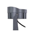 GloboStar® FLOOD-NIGMA 90379 Προβολέας Wall Washer με Αντιθαμβωτική Γρίλια για Φωτισμό Κτιρίων LED 24W 2280lm 30° AC 220-240V Αδιάβροχο IP65 L15 x W15 x H9.1cm Φυσικό Λευκό 4500K - Γκρι Ανθρακί - ledmania.gr