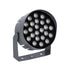 GloboStar® FLOOD-NIGMA 90379 Προβολέας Wall Washer με Αντιθαμβωτική Γρίλια για Φωτισμό Κτιρίων LED 24W 2280lm 30° AC 220-240V Αδιάβροχο IP65 L15 x W15 x H9.1cm Φυσικό Λευκό 4500K - Γκρι Ανθρακί - ledmania.gr