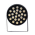 GloboStar® FLOOD-NIGMA 90379 Προβολέας Wall Washer με Αντιθαμβωτική Γρίλια για Φωτισμό Κτιρίων LED 24W 2280lm 30° AC 220-240V Αδιάβροχο IP65 L15 x W15 x H9.1cm Φυσικό Λευκό 4500K - Γκρι Ανθρακί - ledmania.gr