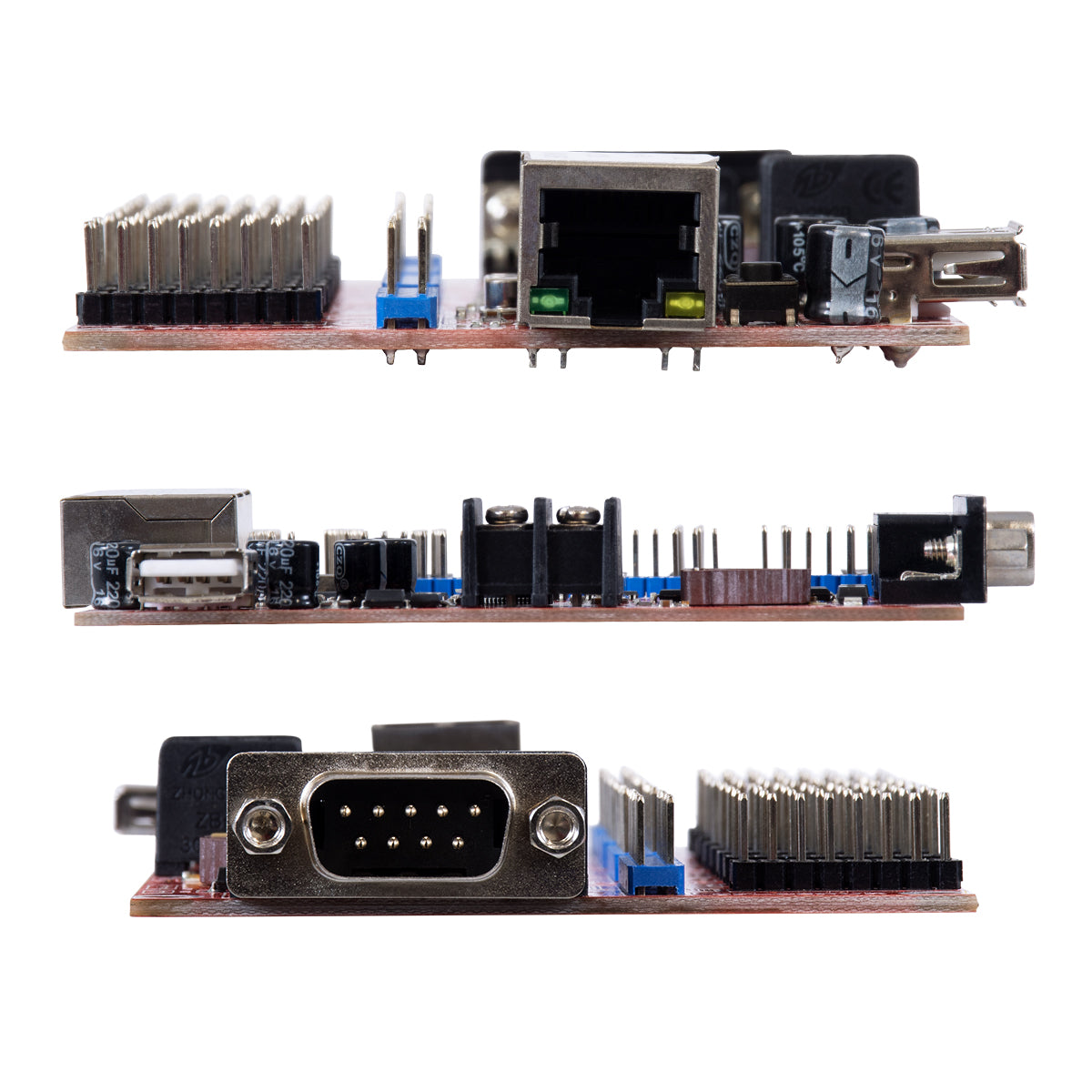 GloboStar® TF-C6NUR 90386 LED Receiving Card 8 x HUB75 - Κάρτα Καναλιών για Ψηφιακές Οθόνες LED Video Wall Single Color W2048 x H64 & W1024 x H128 - Double Color W1024 x H64 - W512 x H128 - Gigabit Network Linkable - DC 3.5~6V - IP20 Μ11.7 x Π7.8 x Υ1.6cm - ledmania.gr