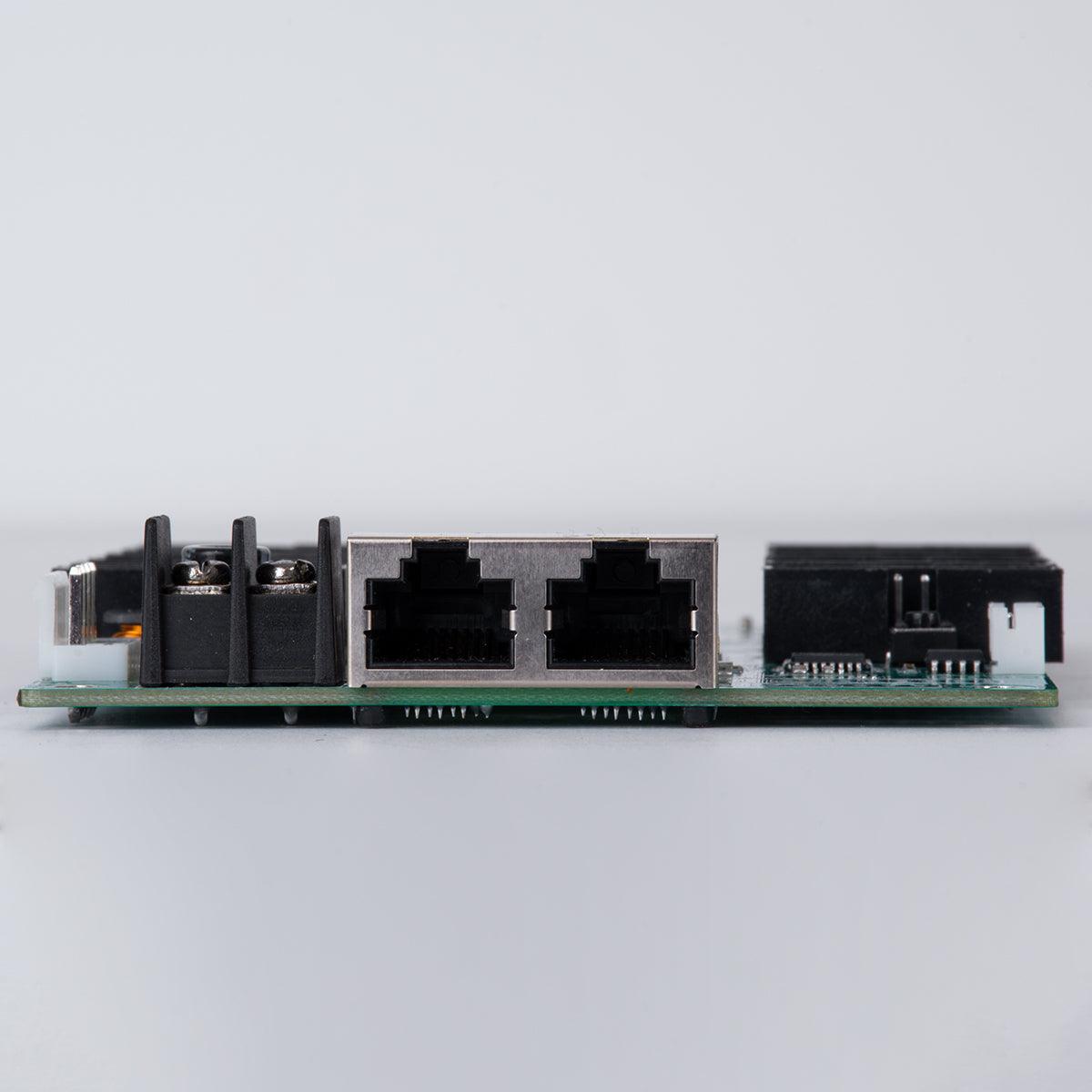 GloboStar® 90387 T12 Receiving Card Controller HUB75 DC 3.5-6V για Κατασκευή Video Wall P3 - P10 Full Color RGB Πινακίδας - Control Area：Max Length 128cm * Max Height 192cm - 12*hub 75E Gigabit Network Receiving Card - Linkable - ledmania.gr