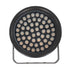 GloboStar® FLOOD-NIGMA 90397 Προβολέας Wall Washer για Φωτισμό Κτιρίων LED 54W 4590lm 30° AC 220-240V Αδιάβροχο IP65 L24.5 x W24.5 x H14.7cm Αρχιτεκτονικό Πορτοκαλί 2200K - Μαύρο - ledmania.gr