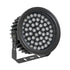GloboStar® FLOOD-NIGMA 90397 Προβολέας Wall Washer για Φωτισμό Κτιρίων LED 54W 4590lm 30° AC 220-240V Αδιάβροχο IP65 L24.5 x W24.5 x H14.7cm Αρχιτεκτονικό Πορτοκαλί 2200K - Μαύρο - ledmania.gr