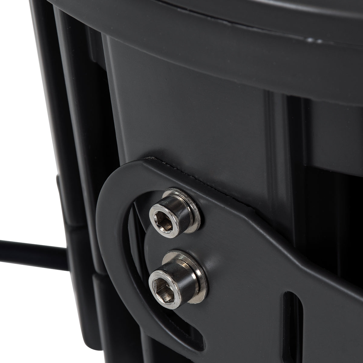 GloboStar® FLOOD-NIGMA 90398 Προβολέας Wall Washer για Φωτισμό Κτιρίων LED 54W 4860lm 30° AC 220-240V Αδιάβροχο IP65 L24.5 x W24.5 x H14.7cm Θερμό Λευκό 3000K - Μαύρο - ledmania.gr