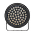 GloboStar® FLOOD-NIGMA 90398 Προβολέας Wall Washer για Φωτισμό Κτιρίων LED 54W 4860lm 30° AC 220-240V Αδιάβροχο IP65 L24.5 x W24.5 x H14.7cm Θερμό Λευκό 3000K - Μαύρο - ledmania.gr
