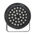 GloboStar® FLOOD-NIGMA 90400 Προβολέας Wall Washer για Φωτισμό Κτιρίων LED 72W 6120lm 30° AC 220-240V Αδιάβροχο IP65 L24.5 x W24.5 x H14.7cm RGBW DMX512 - Μαύρο - ledmania.gr
