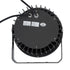 GloboStar® FLOOD-NIGMA 90400 Προβολέας Wall Washer για Φωτισμό Κτιρίων LED 72W 6120lm 30° AC 220-240V Αδιάβροχο IP65 L24.5 x W24.5 x H14.7cm RGBW DMX512 - Μαύρο - ledmania.gr