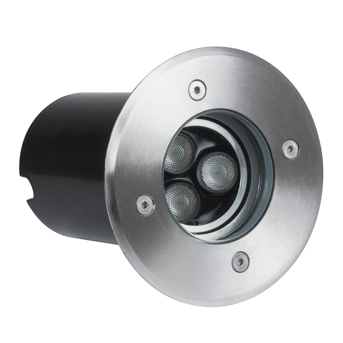 GloboStar® UNDERWATER-LUNTA 90403 Υποβρύχιο Χωνευτό Φωτιστικό Σποτ Ειδικό για Σιντριβάνια LED 12W 1020lm 60° DC 24V Αδιάβροχο IP68 Φ12 x Υ13cm RGBW DMX512 - Ανοξείδωτο Ατσάλι - 3 Years Warranty - ledmania.gr