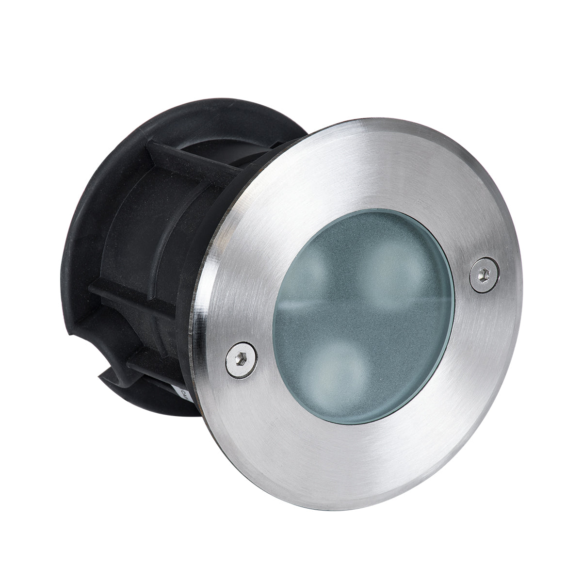GloboStar® UNDERWATER-GUNE 90406 Υποβρύχιο Χωνευτό Φωτιστικό Σποτ Ειδικό για Σιντριβάνια LED 12W 1020lm 60° DC 24V Αδιάβροχο IP68 Φ10 x Υ7.5cm RGBW DMX512 - Ανοξείδωτο Ατσάλι - 3 Years Warranty - ledmania.gr