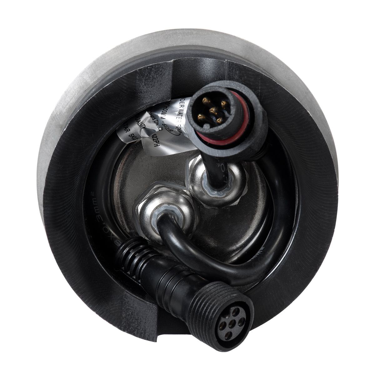 GloboStar® UNDERWATER-HUNI 90416 Υποβρύχιο Χωνευτό Φωτιστικό Σποτ Ειδικό για Σιντριβάνια LED 3W 255lm 30° DC 24V Αδιάβροχο IP68 Φ10 x Υ7.5cm RGBW DMX512 - Ανοξείδωτο Ατσάλι - 3 Years Warranty - ledmania.gr