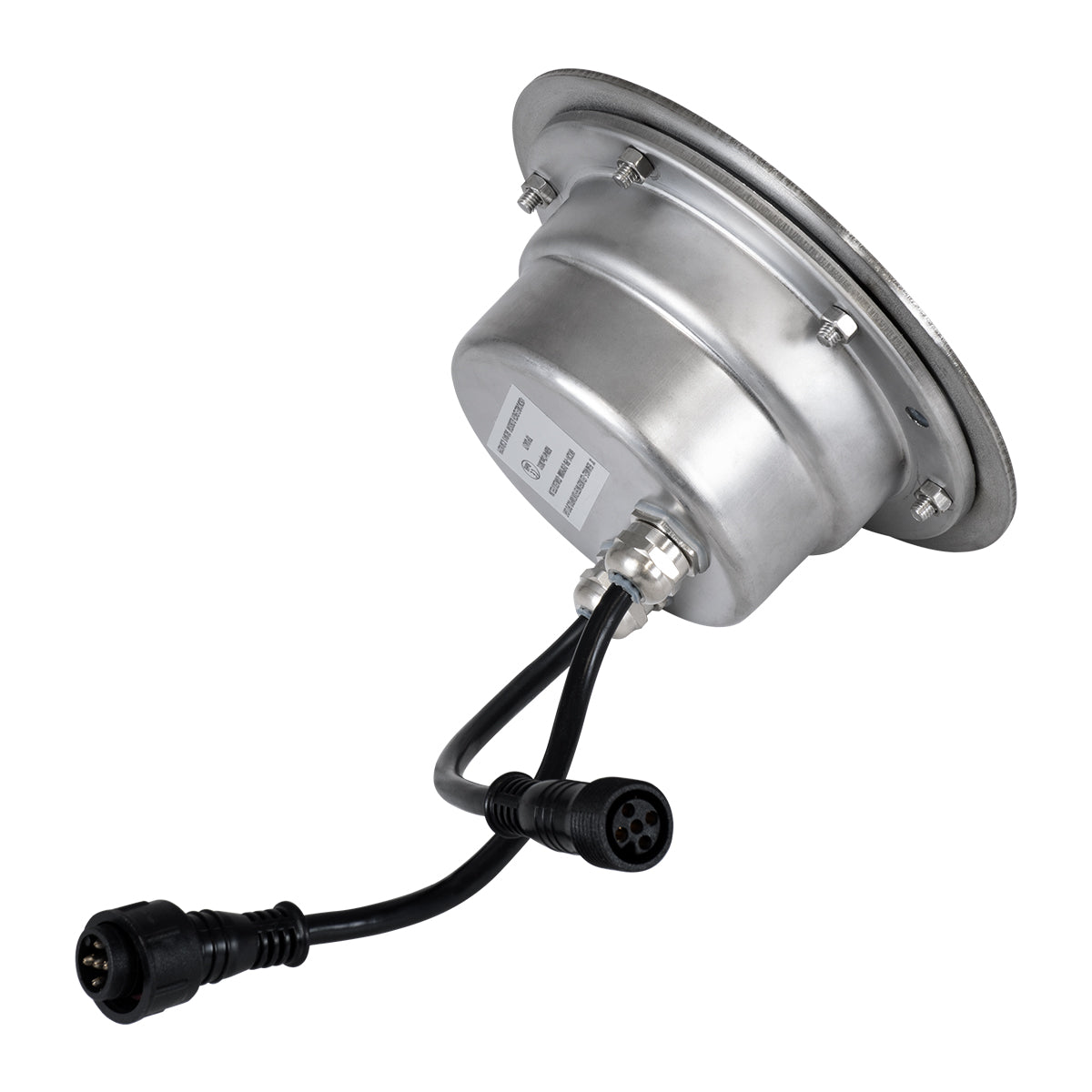 GloboStar® UNDERWATER-YUNI 90419 Υποβρύχιο Χωνευτό Φωτιστικό Σποτ Ειδικό για Σιντριβάνια LED 6W 510lm 30° DC 24V Αδιάβροχο IP68 Φ15 x Υ10cm RGBW DMX512 - Ανοξείδωτο Ατσάλι - 3 Years Warranty - ledmania.gr