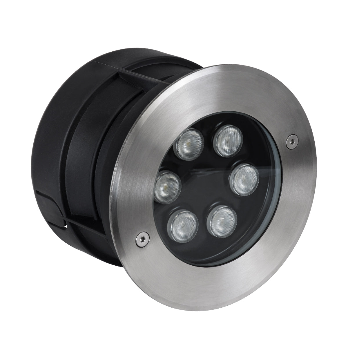 GloboStar® UNDERWATER-YUNI 90419 Υποβρύχιο Χωνευτό Φωτιστικό Σποτ Ειδικό για Σιντριβάνια LED 6W 510lm 30° DC 24V Αδιάβροχο IP68 Φ15 x Υ10cm RGBW DMX512 - Ανοξείδωτο Ατσάλι - 3 Years Warranty - ledmania.gr