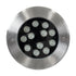 GloboStar® UNDERWATER-TUNI 90422 Υποβρύχιο Χωνευτό Φωτιστικό Σποτ Ειδικό για Σιντριβάνια LED 12W 1020lm 30° DC 24V Αδιάβροχο IP68 Φ18 x Υ11cm RGBW DMX512 - Ανοξείδωτο Ατσάλι - 3 Years Warranty - ledmania.gr