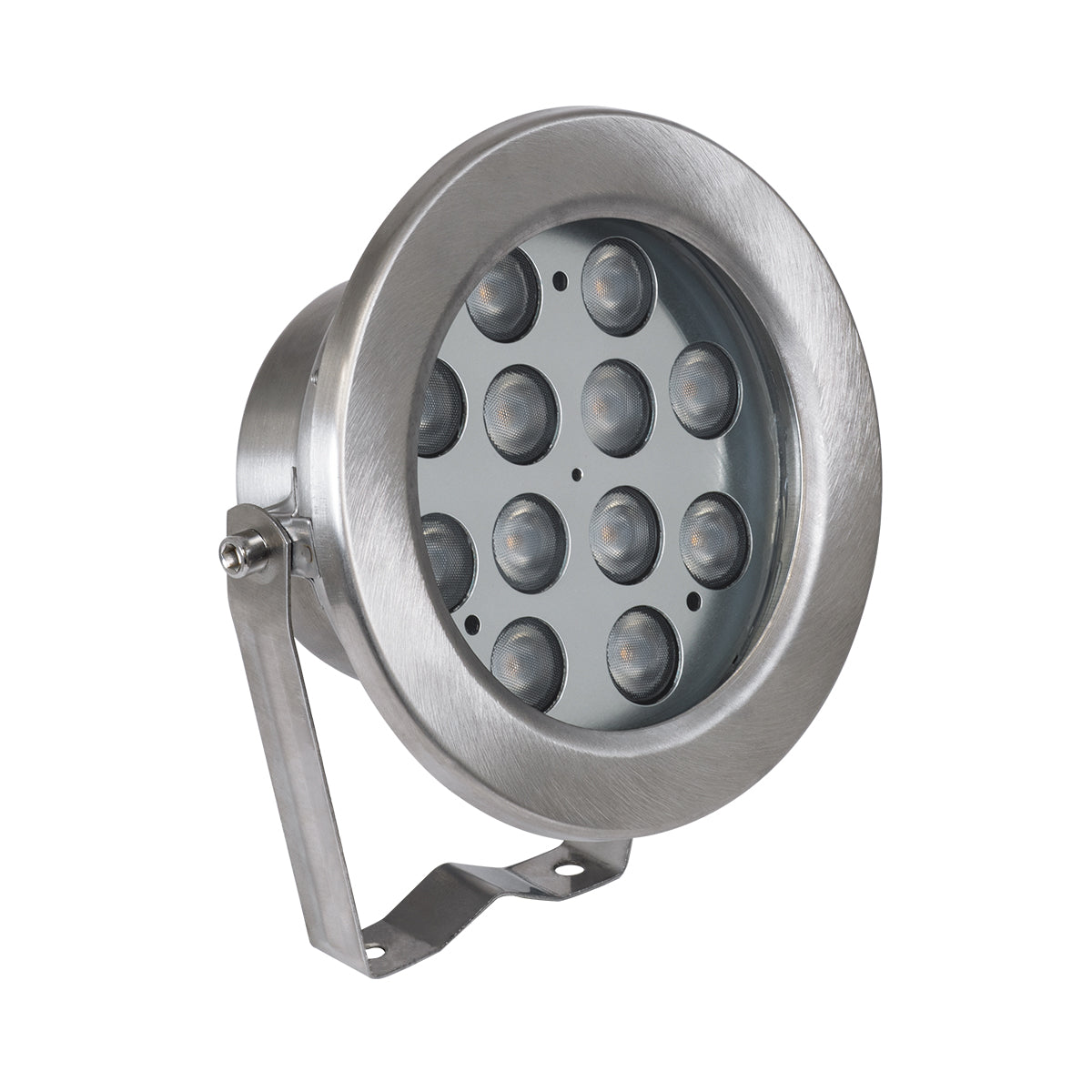 GloboStar® UNDERWATER-JERRY 90424 Υποβρύχιο Επιφανειακό Φωτιστικό Σποτ Ειδικό για Σιντριβάνια - Πισίνες - Τζακούζι LED 12W 1200lm 30° DC 24V Αδιάβροχο IP68 Μ14.5 x Π7 x Υ19cm Ψυχρό Λευκό 6000K - Ανοξείδωτο Ατσάλι SS304 - 3 Years Warranty - ledmania.gr