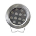 GloboStar® UNDERWATER-JERRY 90424 Υποβρύχιο Επιφανειακό Φωτιστικό Σποτ Ειδικό για Σιντριβάνια - Πισίνες - Τζακούζι LED 12W 1200lm 30° DC 24V Αδιάβροχο IP68 Μ14.5 x Π7 x Υ19cm Ψυχρό Λευκό 6000K - Ανοξείδωτο Ατσάλι SS304 - 3 Years Warranty - ledmania.gr