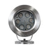 GloboStar® UNDERWATER-DEDY 90426 Υποβρύχιο Επιφανειακό Φωτιστικό Σποτ Ειδικό για Σιντριβάνια - Πισίνες - Τζακούζι LED 6W 540lm 30° DC 24V Αδιάβροχο IP68 Μ12 x Π7.5 x Υ14.5cm Θερμό Λευκό 2700K - Ανοξείδωτο Ατσάλι SS304 - 3 Years Warranty - ledmania.gr