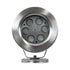 GloboStar® UNDERWATER-DEDY 90427 Υποβρύχιο Επιφανειακό Φωτιστικό Σποτ Ειδικό για Σιντριβάνια - Πισίνες - Τζακούζι LED 6W 600lm 30° DC 24V Αδιάβροχο IP68 Μ12 x Π7.5 x Υ14.5cm Ψυχρό Λευκό 6000K - Ανοξείδωτο Ατσάλι SS304 - 3 Years Warranty - ledmania.gr