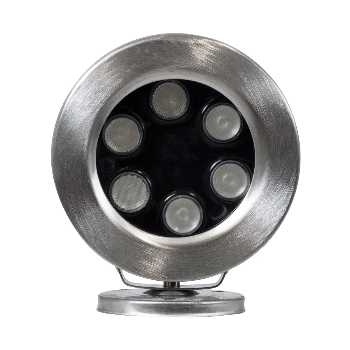 GloboStar® UNDERWATER-DEDY 90428 Υποβρύχιο Επιφανειακό Φωτιστικό Σποτ Ειδικό για Σιντριβάνια - Πισίνες - Τζακούζι LED 6W 510lm 30° DC 24V Αδιάβροχο IP68 Μ12 x Π7.5 x Υ14.5cm RGBW DMX512 - Ανοξείδωτο Ατσάλι SS304 - 3 Years Warranty - ledmania.gr