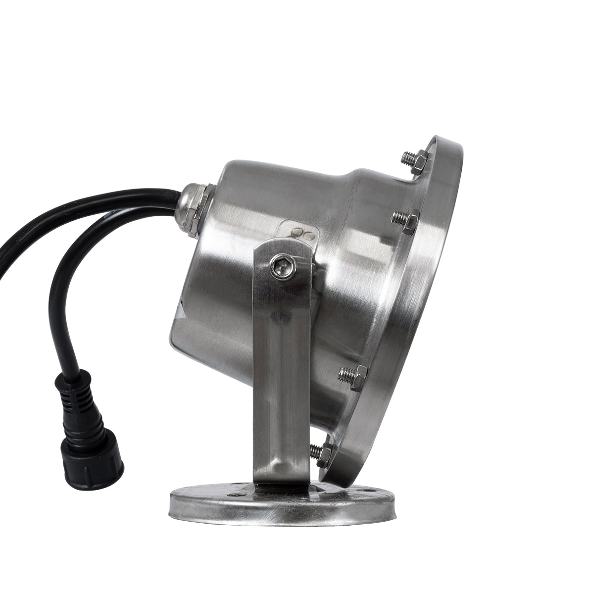 GloboStar® UNDERWATER-DEDY 90428 Υποβρύχιο Επιφανειακό Φωτιστικό Σποτ Ειδικό για Σιντριβάνια - Πισίνες - Τζακούζι LED 6W 510lm 30° DC 24V Αδιάβροχο IP68 Μ12 x Π7.5 x Υ14.5cm RGBW DMX512 - Ανοξείδωτο Ατσάλι SS304 - 3 Years Warranty - ledmania.gr