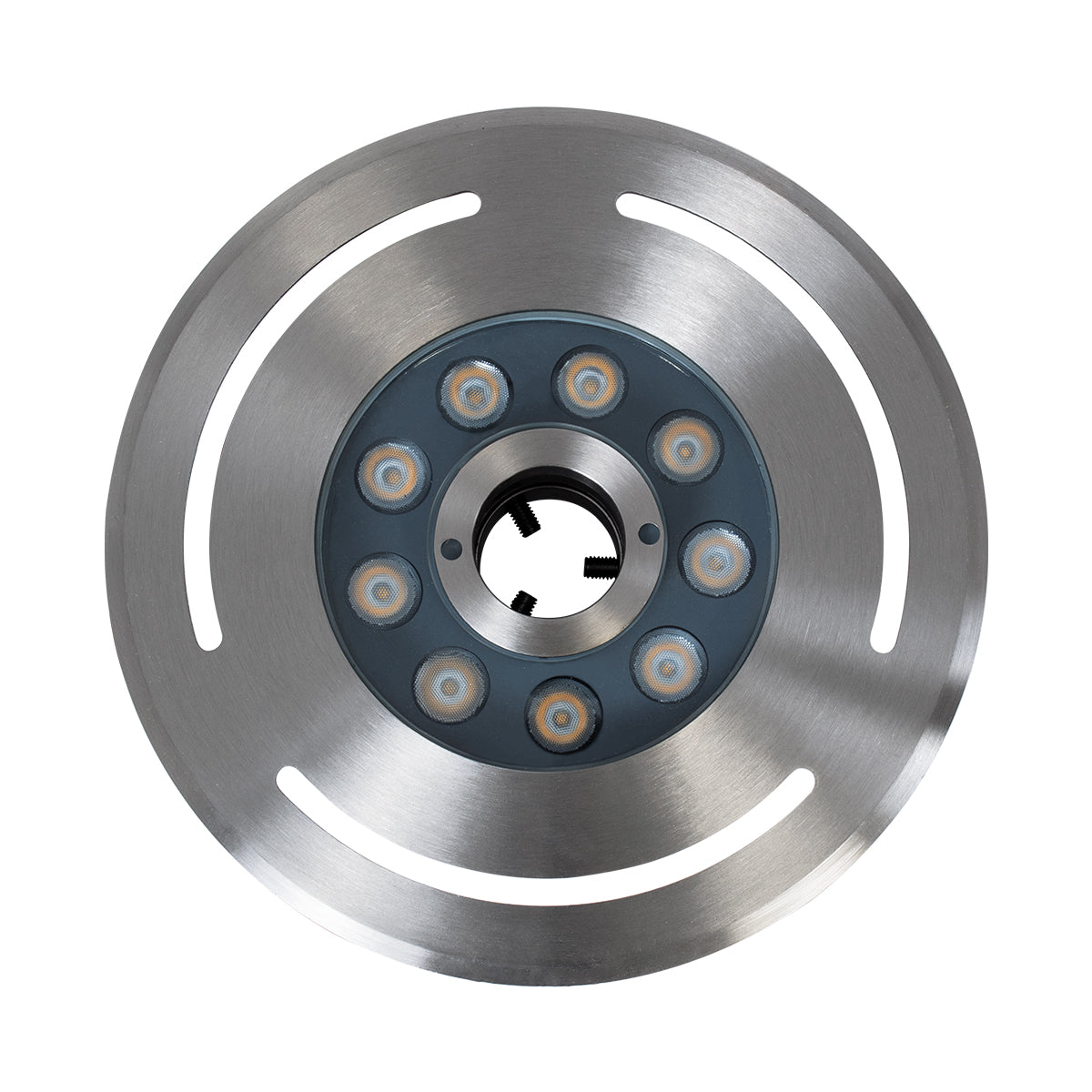 GloboStar® UNDERWATER-DENIS 90432 Υποβρύχιο Χωνευτό Φωτιστικό Σποτ Ειδικό για Σιντριβάνια - Πισίνες - Τζακούζι LED 9W 810lm 30° DC 24V Αδιάβροχο IP68 Φ21 x Υ7.5cm Θερμό Λευκό 2700K - Ανοξείδωτο Ατσάλι SS304 - 3 Years Warranty - ledmania.gr