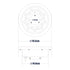 GloboStar® UNDERWATER-DENIS 90440 Υποβρύχιο Χωνευτό Φωτιστικό Σποτ Ειδικό για Σιντριβάνια - Πισίνες - Τζακούζι LED 12W 1020lm 30° DC 24V Αδιάβροχο IP68 Φ19.5 x Υ7.5cm RGBW DMX512 - Ανοξείδωτο Ατσάλι SS304 - 3 Years Warranty - ledmania.gr