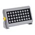 GloboStar® FLOOD-HENA 90445 Προβολέας Wall Washer για Φωτισμό Κτιρίων LED 36W 3060lm 30° AC 220-240V Αδιάβροχο IP67 Μ30 x Π6 x Υ17cm Αρχιτεκτονικό Πορτοκαλί 2200K - Ασημί - ledmania.gr