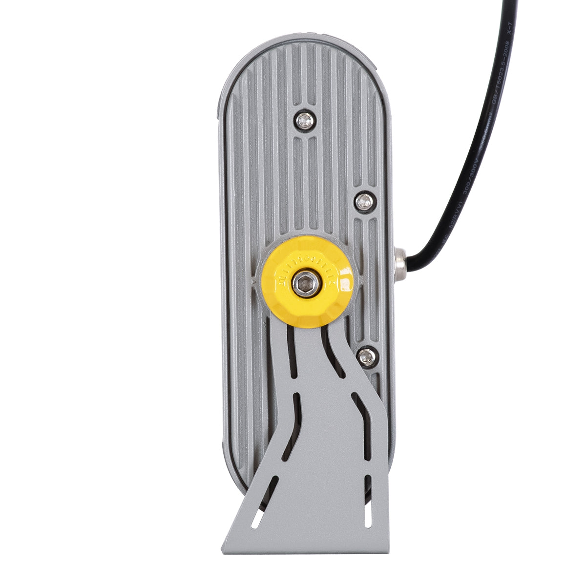 GloboStar® FLOOD-HENA 90445 Προβολέας Wall Washer για Φωτισμό Κτιρίων LED 36W 3060lm 30° AC 220-240V Αδιάβροχο IP67 Μ30 x Π6 x Υ17cm Αρχιτεκτονικό Πορτοκαλί 2200K - Ασημί - ledmania.gr