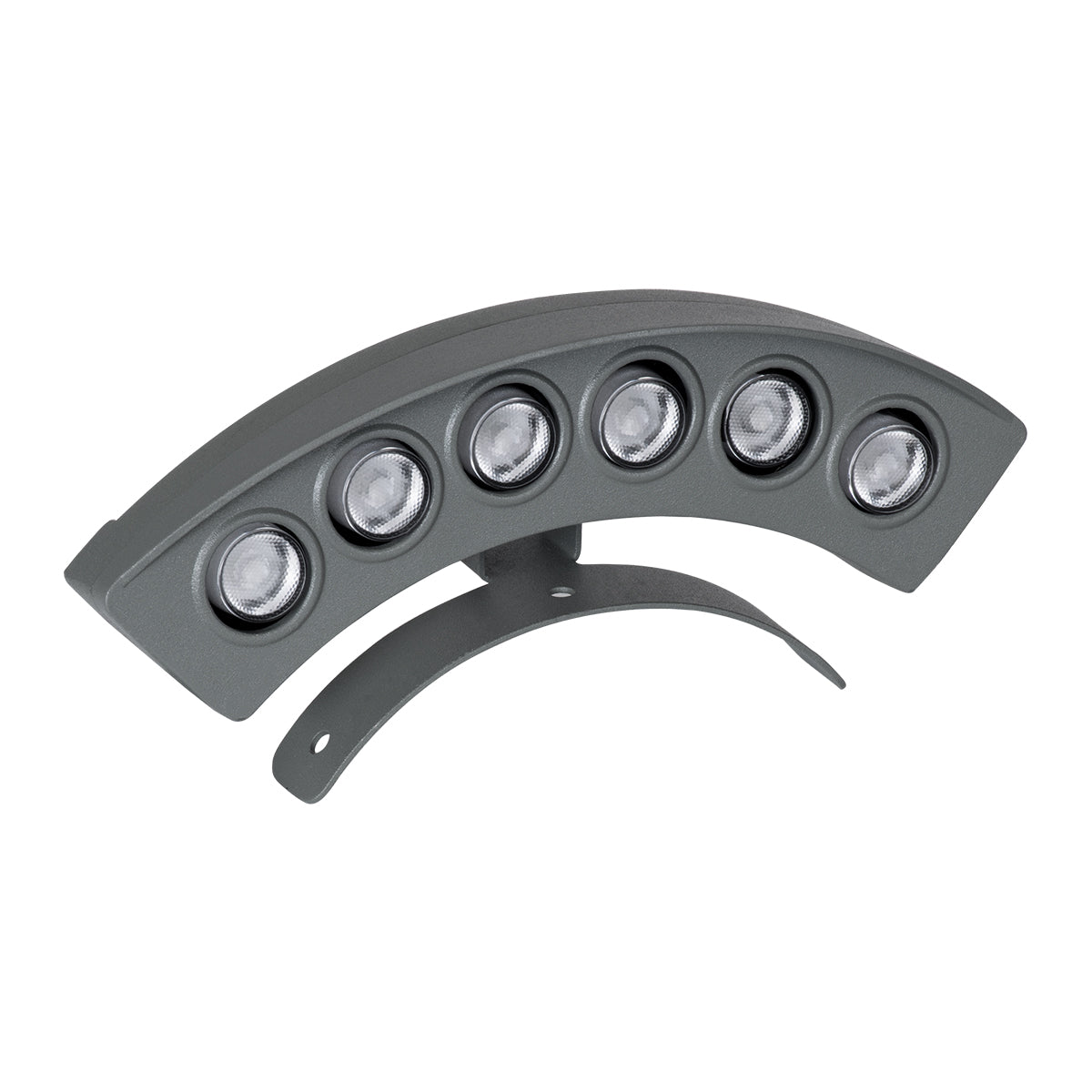 GloboStar® TREELIGHT-PLANTE 90459 Κυρτή Μπάρα Φωτισμού Wall Washer Ειδική για Φυτά - Δέντρα LED 6W 630lm 15° DC 24V Αδιάβροχο IP67 Μ18 x Π3.7 x Υ7.5cm RGBW DMX512 - Γκρι Ανθρακί - 3 Years Warranty - ledmania.gr