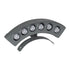 GloboStar® TREELIGHT-PLANTE 90459 Κυρτή Μπάρα Φωτισμού Wall Washer Ειδική για Φυτά - Δέντρα LED 6W 630lm 15° DC 24V Αδιάβροχο IP67 Μ18 x Π3.7 x Υ7.5cm RGBW DMX512 - Γκρι Ανθρακί - 3 Years Warranty - ledmania.gr