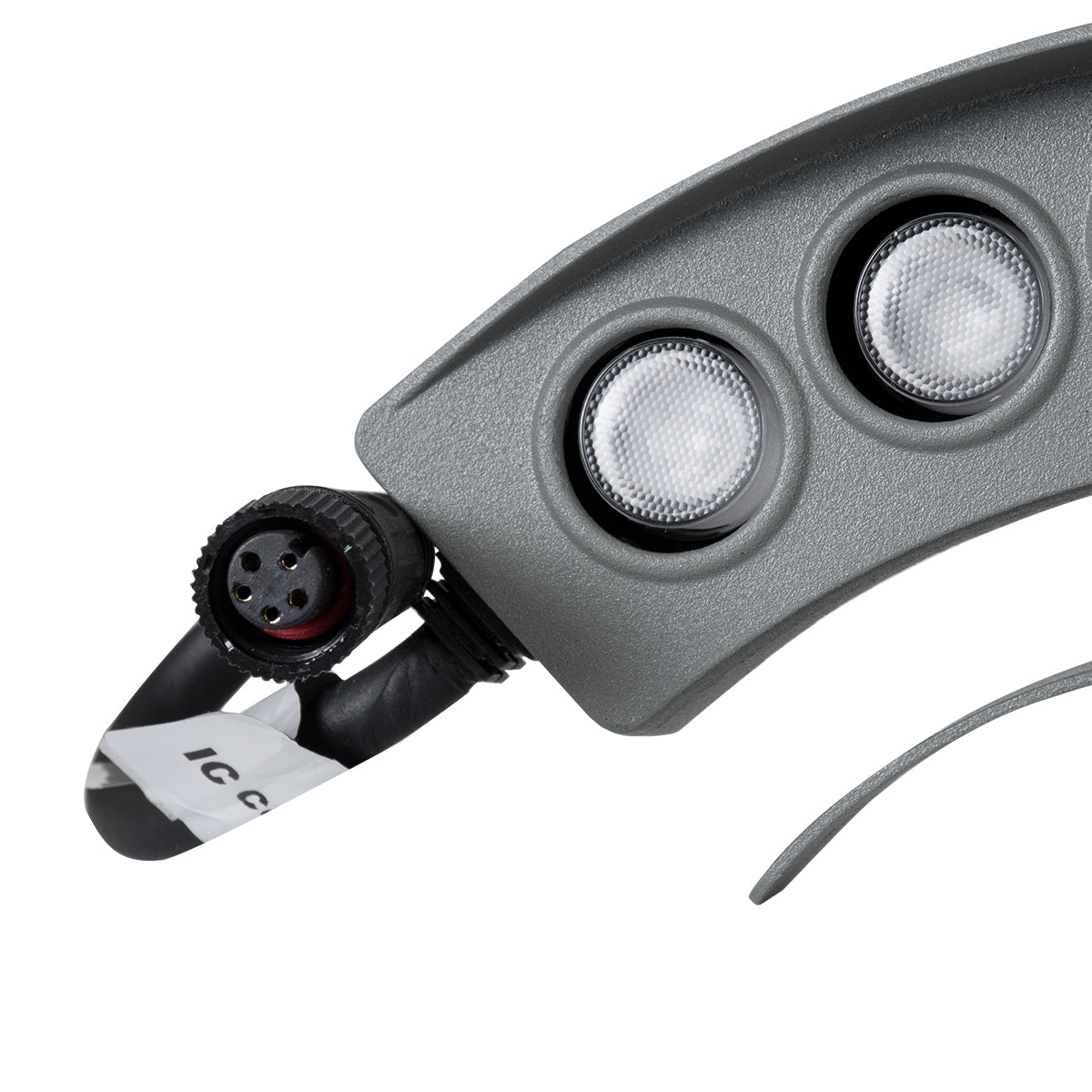 GloboStar® TREELIGHT-PLANTE 90459 Κυρτή Μπάρα Φωτισμού Wall Washer Ειδική για Φυτά - Δέντρα LED 6W 630lm 15° DC 24V Αδιάβροχο IP67 Μ18 x Π3.7 x Υ7.5cm RGBW DMX512 - Γκρι Ανθρακί - 3 Years Warranty - ledmania.gr