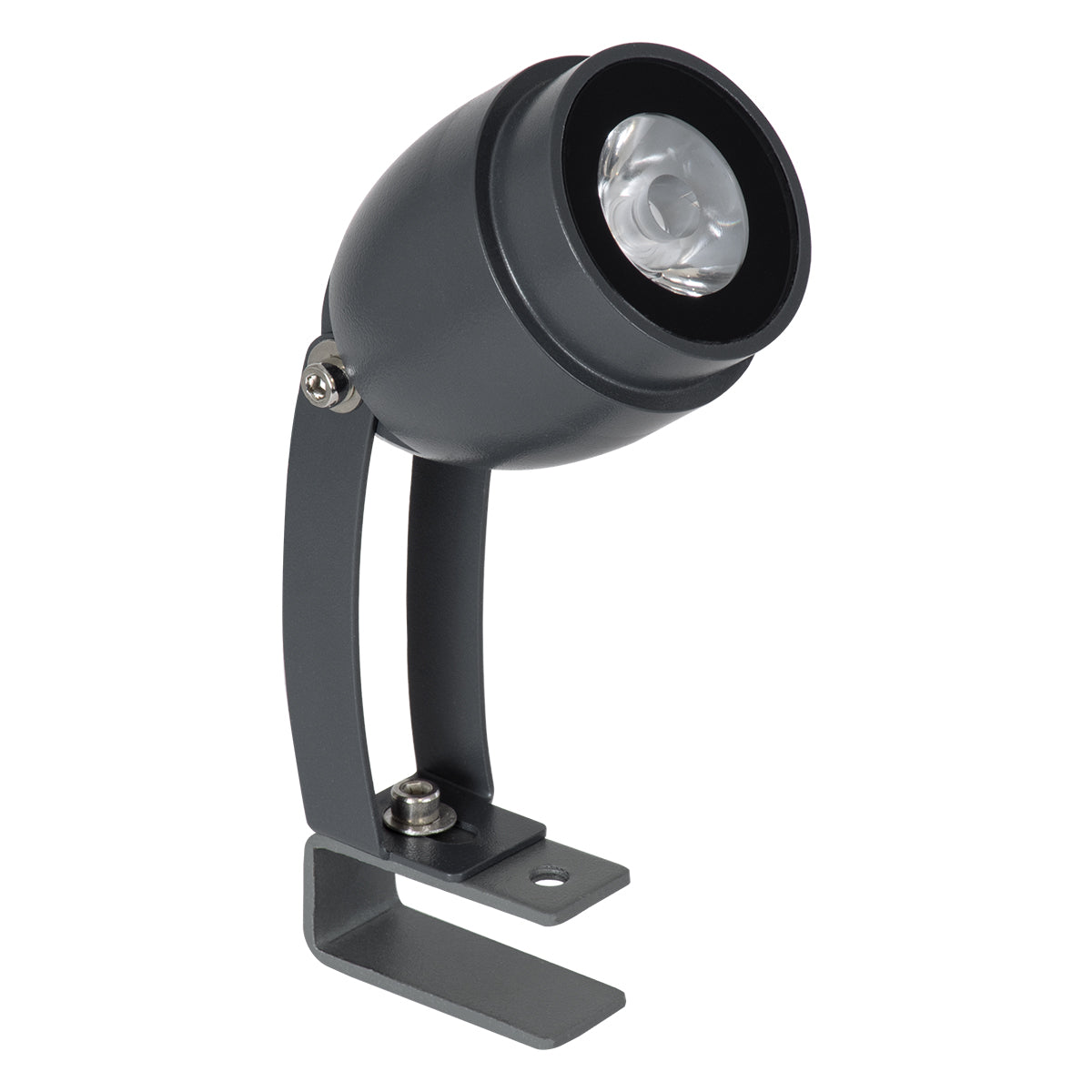 GloboStar® TREELIGHT-TREEGAL 90463 Σποτ Φωτισμού Ειδικό για Φυτά - Δέντρα με Βάση Μπετού & Κορμού LED 3W 315lm 15° DC 24V Αδιάβροχο IP67 Φ5 x Υ14.7cm RGBW DMX512 - Γκρι Ανθρακί - 3 Years Warranty - ledmania.gr