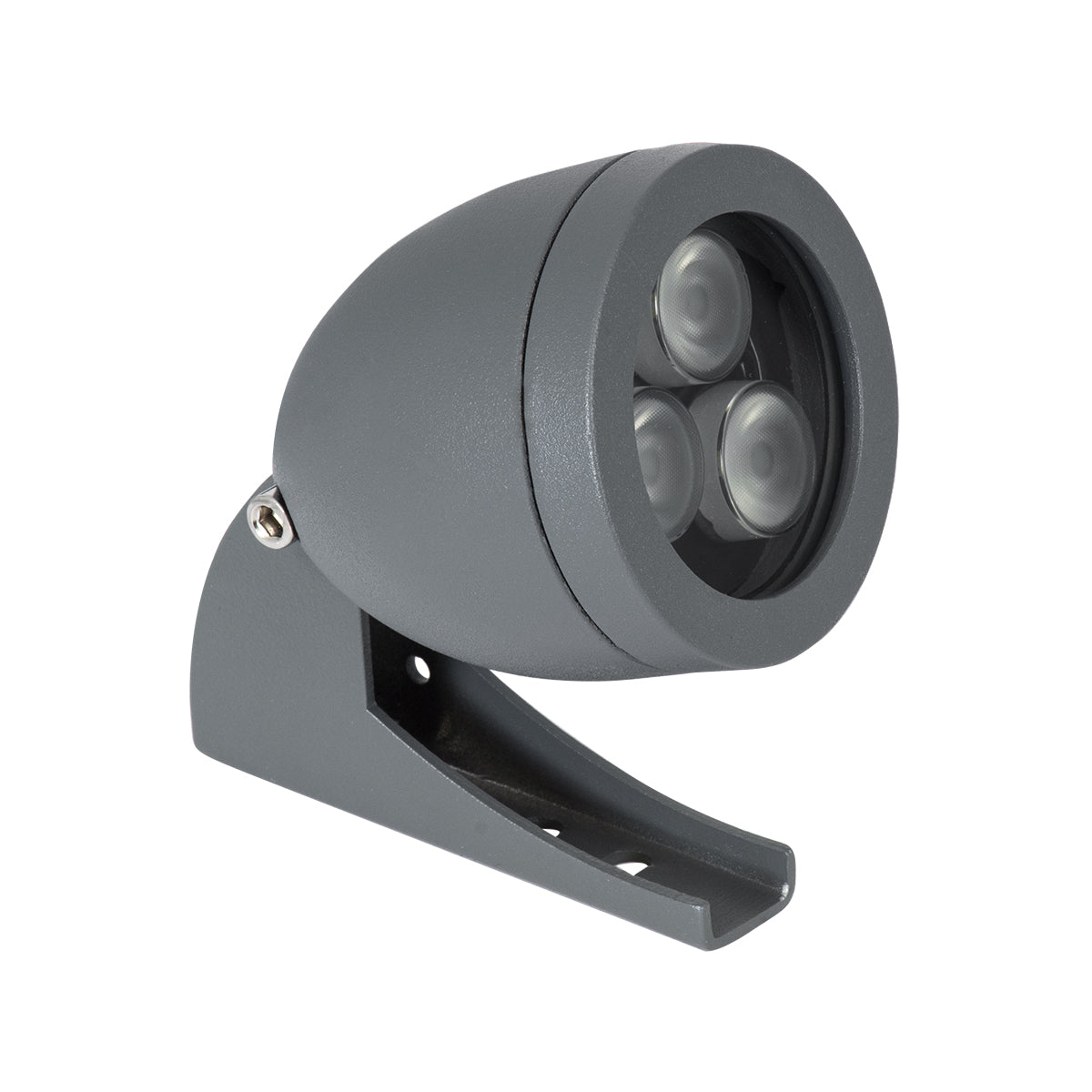 GloboStar® TREELIGHT-TREESPO 90467 Σποτ Φωτισμού Ειδικό για Φυτά - Δέντρα LED 6W 630lm 15° DC 24V Αδιάβροχο IP67 Μ6.6 x Π9 x Υ12cm RGBW DMX512 - Γκρι Ανθρακί - 3 Years Warranty - ledmania.gr
