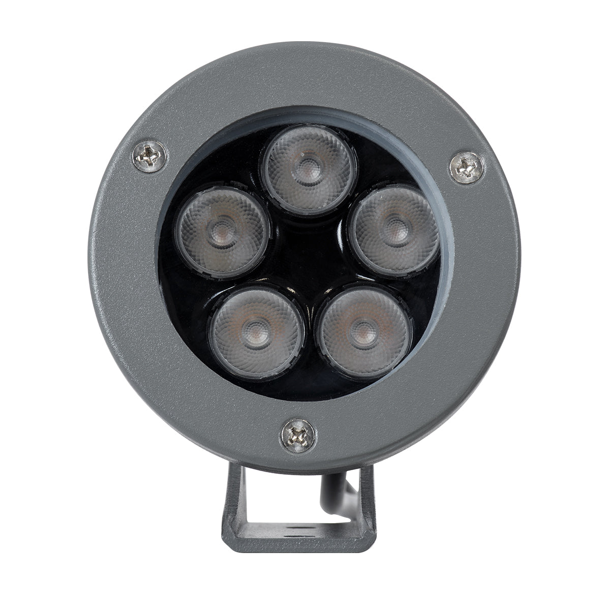 GloboStar® TREELIGHT-TREESPO 90468 Σποτ Φωτισμού Ειδικό για Φυτά - Δέντρα LED 12W 1260lm 15° DC 24V Αδιάβροχο IP67 Μ9 x Π11 x Υ9cm Αρχιτεκτονικό Πορτοκαλί 2200K - Γκρι Ανθρακί - 3 Years Warranty - ledmania.gr