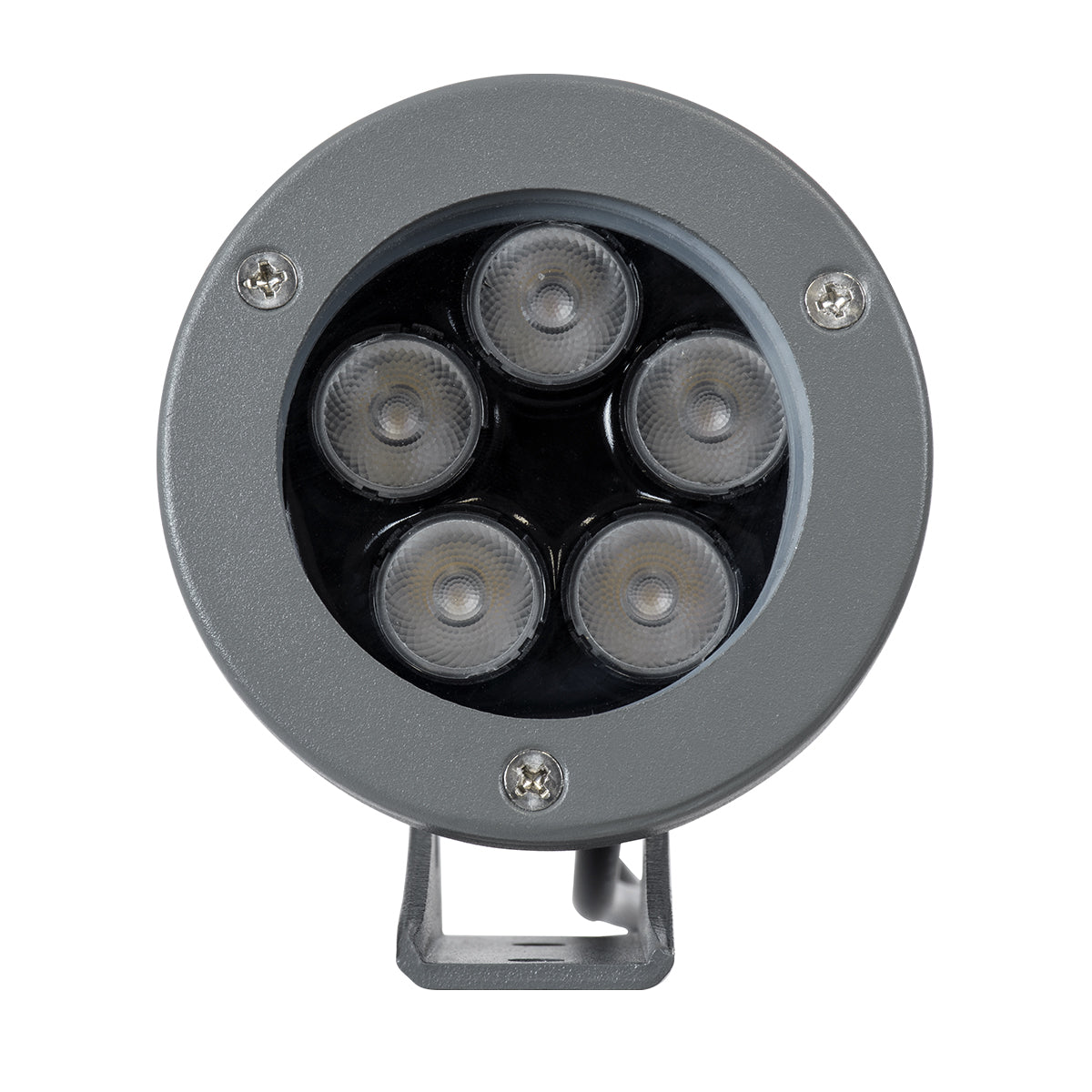 GloboStar® TREELIGHT-TREESPO 90470 Σποτ Φωτισμού Ειδικό για Φυτά - Δέντρα LED 12W 1380lm 15° DC 24V Αδιάβροχο IP67 Μ9 x Π11 x Υ9cm Φυσικό Λευκό 4500K - Γκρι Ανθρακί - 3 Years Warranty - ledmania.gr