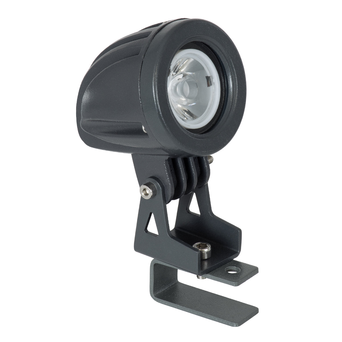 GloboStar® TREELIGHT-TREEDITA 90475 Σποτ Φωτισμού Ειδικό για Φυτά - Δέντρα LED 3W 345lm 8° DC 24V Αδιάβροχο IP67 Μ5.7 x Π6.5 x Υ9.8cm Φυσικό Λευκό 4500K - Γκρι Ανθρακί - 3 Years Warranty - ledmania.gr