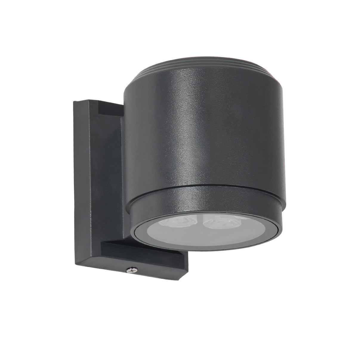 GloboStar® WALLLIGHT-SONA 90481 Φωτιστικό Τοίχου - Απλίκα Point Light LED 12W 1080lm 5° DC 24V Αδιάβροχο IP67 Μ9.5 x Π13 x Υ11cm Θερμό Λευκό 2700K - Γκρι Ανθρακί - 3 Years Warranty - ledmania.gr