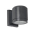 GloboStar® WALLLIGHT-SONA 90482 Φωτιστικό Τοίχου - Απλίκα Point Light LED 12W 1140lm 5° DC 24V Αδιάβροχο IP67 Μ9.5 x Π13 x Υ11cm Φυσικό Λευκό 4500K - Γκρι Ανθρακί - 3 Years Warranty - ledmania.gr