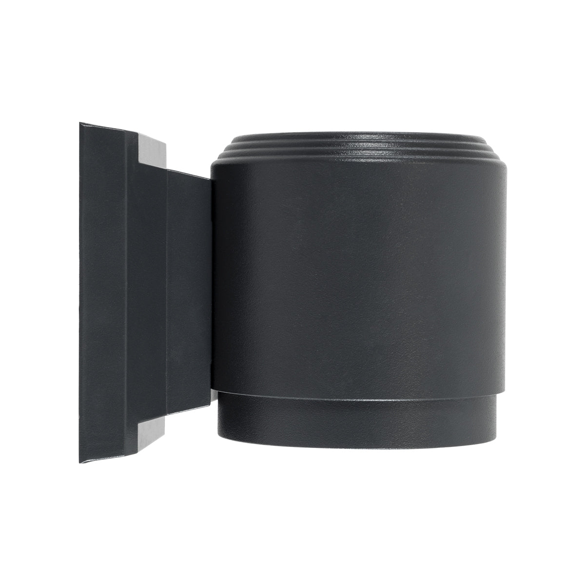 GloboStar® WALLLIGHT-SONA 90482 Φωτιστικό Τοίχου - Απλίκα Point Light LED 12W 1140lm 5° DC 24V Αδιάβροχο IP67 Μ9.5 x Π13 x Υ11cm Φυσικό Λευκό 4500K - Γκρι Ανθρακί - 3 Years Warranty - ledmania.gr