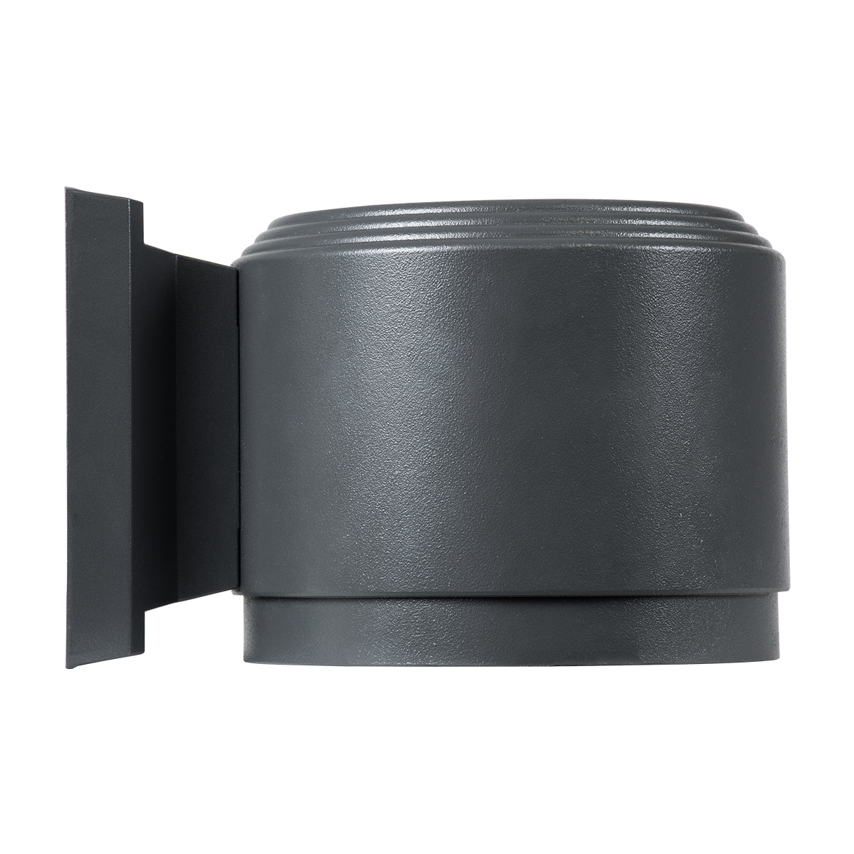 GloboStar® WALLLIGHT-GONA 90483 Φωτιστικό Τοίχου - Απλίκα Point Light LED 24W 2160lm 5° DC 24V Αδιάβροχο IP67 Μ13 x Π16.5 x Υ5cm Θερμό Λευκό 2700K - Γκρι Ανθρακί - 3 Years Warranty - ledmania.gr
