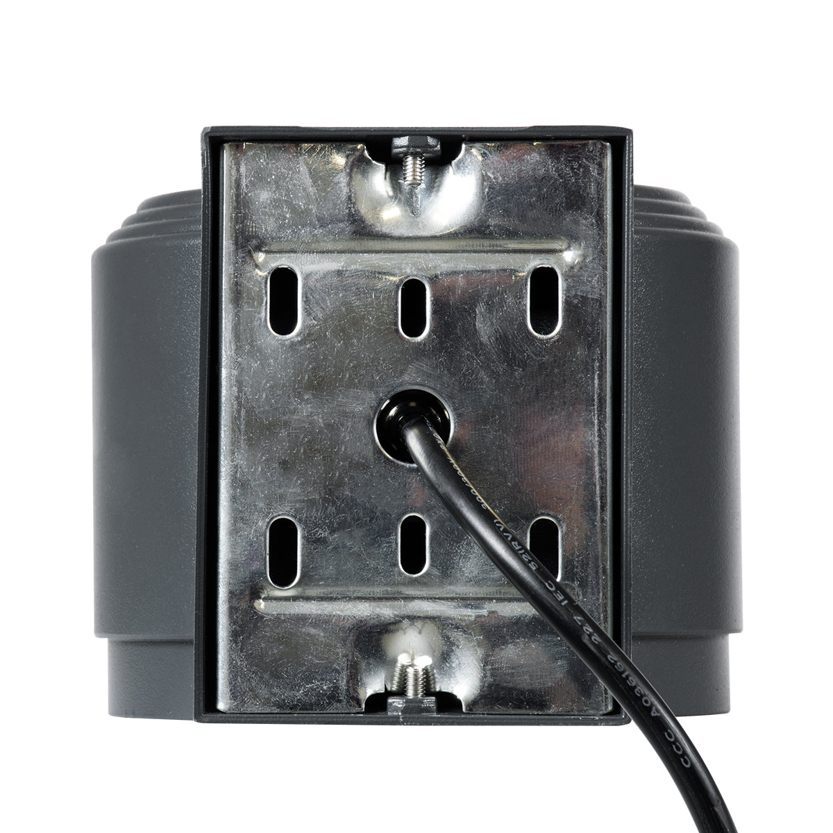 GloboStar® WALLLIGHT-GONA 90483 Φωτιστικό Τοίχου - Απλίκα Point Light LED 24W 2160lm 5° DC 24V Αδιάβροχο IP67 Μ13 x Π16.5 x Υ5cm Θερμό Λευκό 2700K - Γκρι Ανθρακί - 3 Years Warranty - ledmania.gr