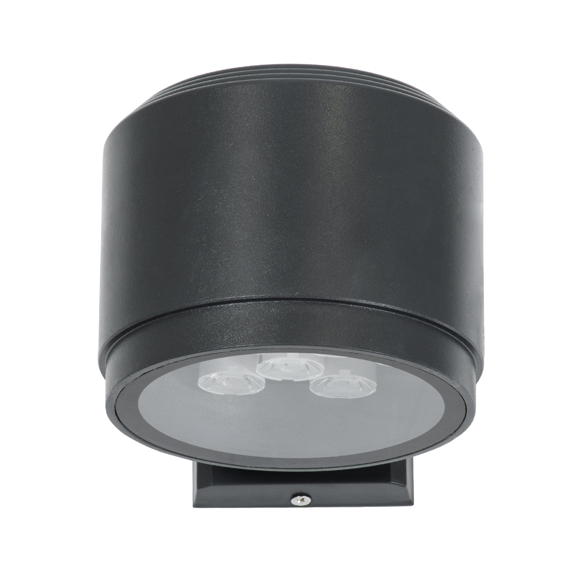 GloboStar® WALLLIGHT-GONA 90484 Φωτιστικό Τοίχου - Απλίκα Point Light LED 24W 2280lm 5° DC 24V Αδιάβροχο IP67 Μ13 x Π16.5 x Υ5cm Φυσικό Λευκό 4500K - Γκρι Ανθρακί - 3 Years Warranty - ledmania.gr