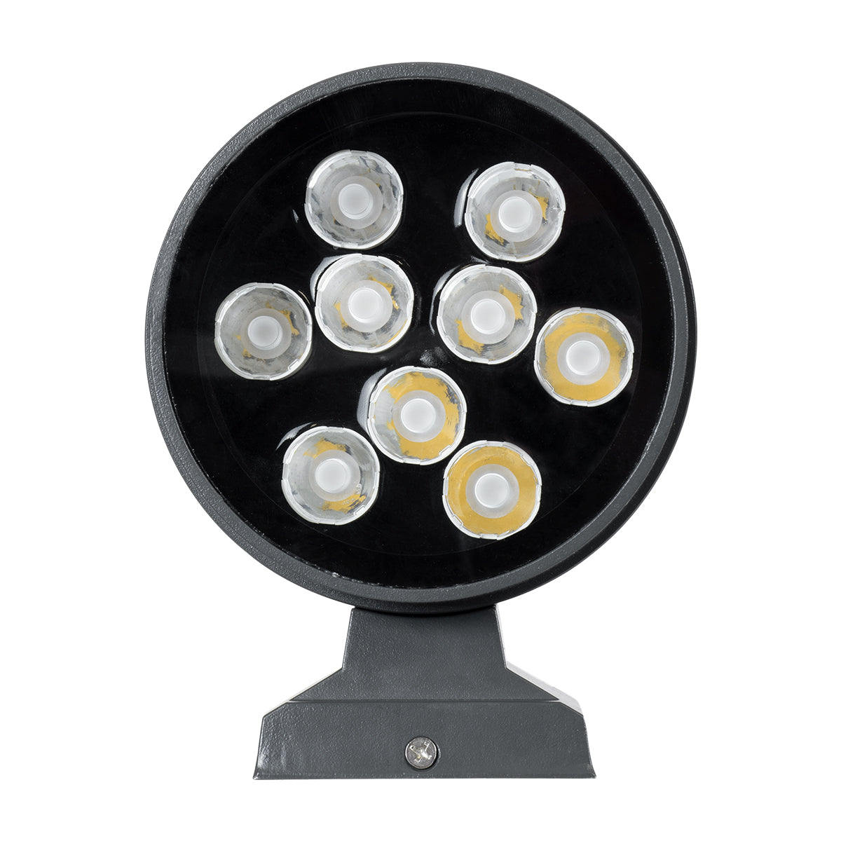 GloboStar® WALLLIGHT-GONA 90484 Φωτιστικό Τοίχου - Απλίκα Point Light LED 24W 2280lm 5° DC 24V Αδιάβροχο IP67 Μ13 x Π16.5 x Υ5cm Φυσικό Λευκό 4500K - Γκρι Ανθρακί - 3 Years Warranty - ledmania.gr