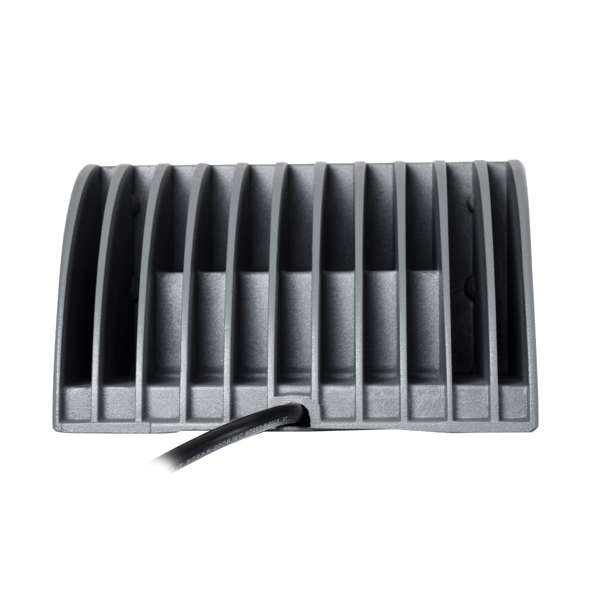 GloboStar® FLOOD-DENA 90486 Επιτοίχιος Προβολέας Wall Washer για Φωτισμό Κτιρίων - Απλίκα & Δαπέδου LED 16W 1520lm 5° DC 24V Αδιάβροχο IP67 Μ15.5 x Π13 x Υ9.1cm Φυσικό Λευκό 4500K - Γκρι Ανθρακί - 3 Years Warranty - ledmania.gr