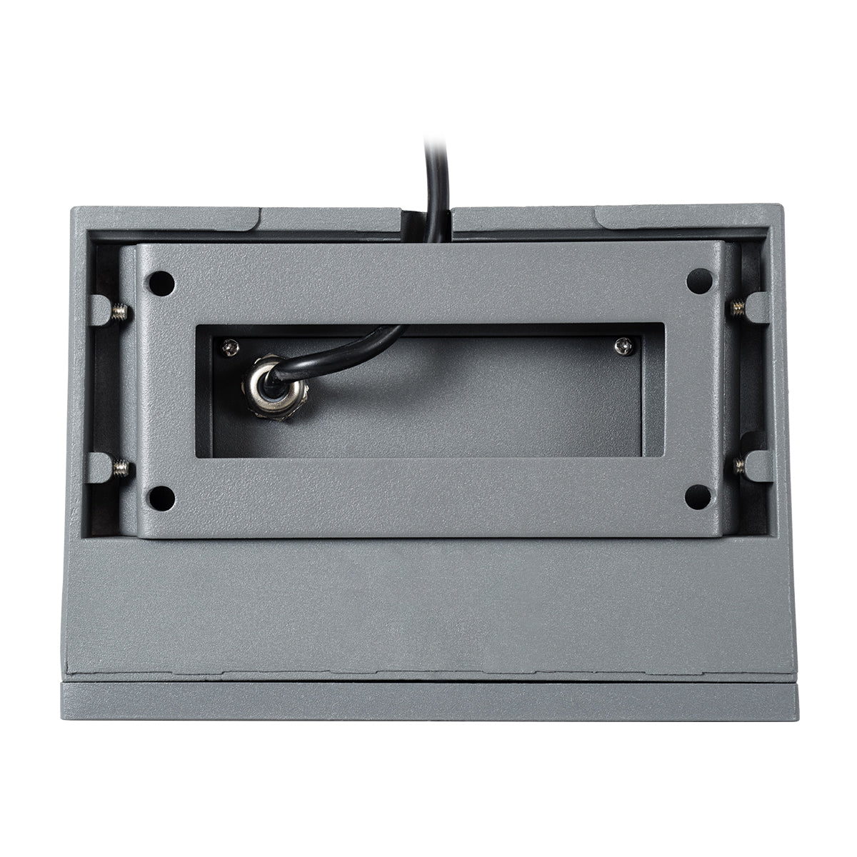 GloboStar® FLOOD-DENA 90487 Επιτοίχιος Προβολέας Wall Washer για Φωτισμό Κτιρίων - Απλίκα & Δαπέδου LED 30W 2700lm 5° DC 24V Αδιάβροχο IP67 Μ18.5 x Π13 x Υ12cm Θερμό Λευκό 2700K - Γκρι Ανθρακί - 3 Years Warranty - ledmania.gr